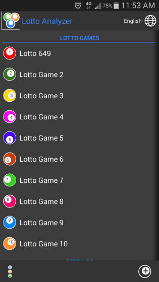 Lotto Analyzer